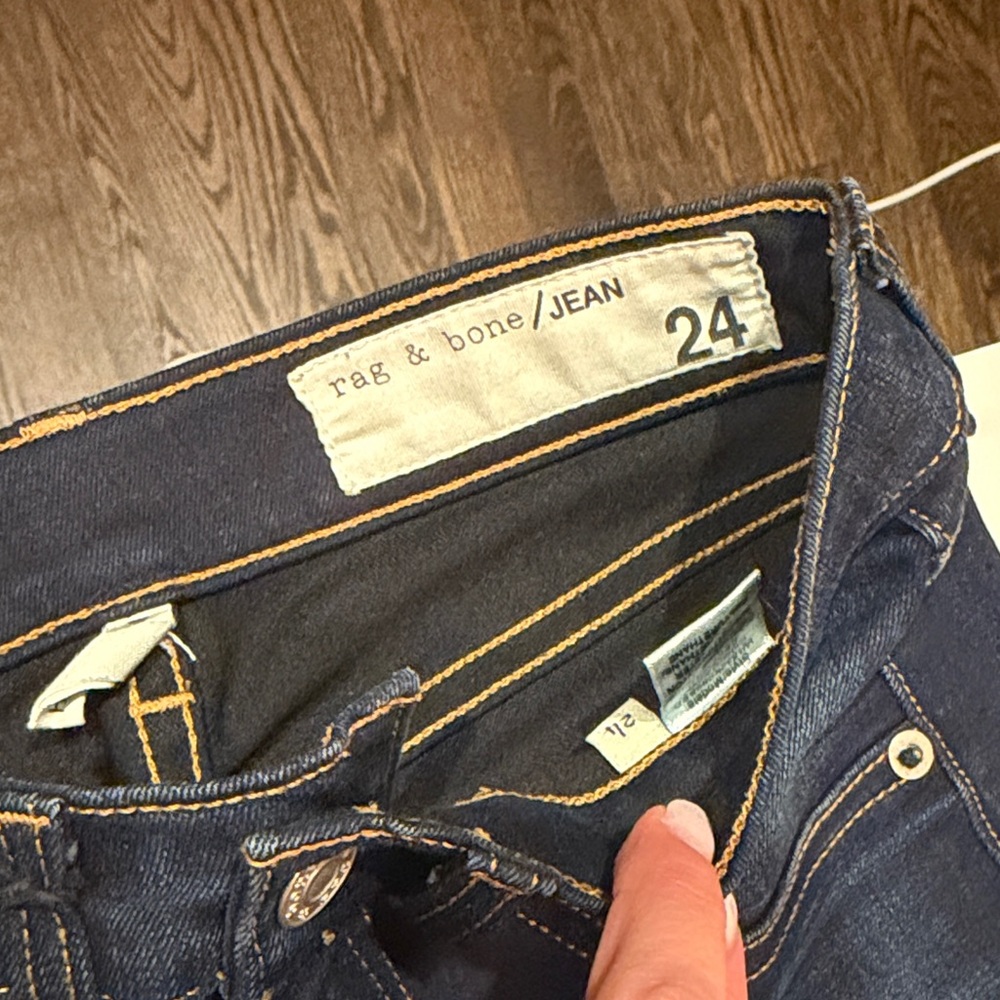 Rag & Bone Men's Dark Blue Jeans